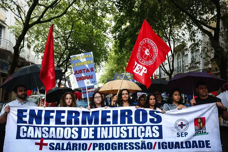 Greve enfermeiros