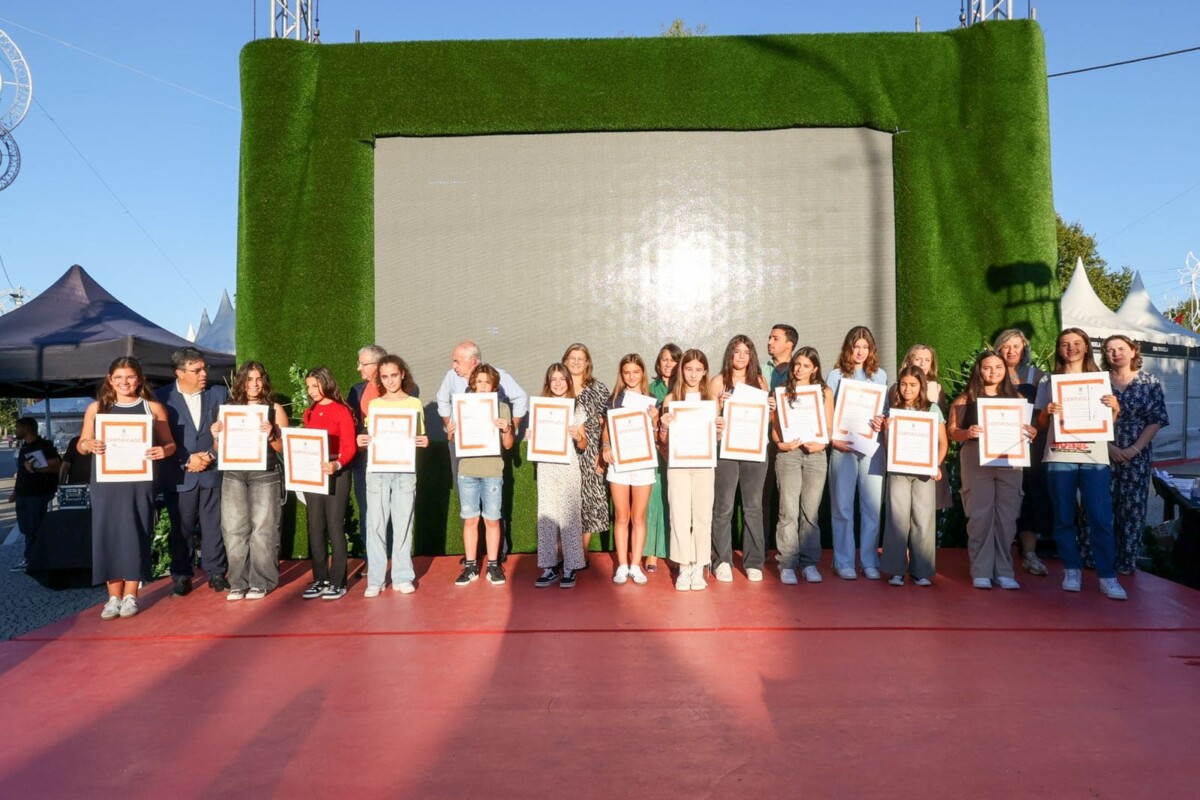 Homenagem alunos tondela