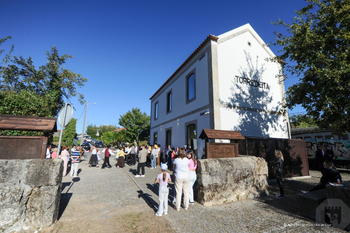 Inauguração do Espaço Museológico na antiga estação ferroviária de Torredeita