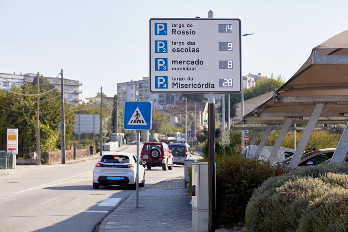 Mangualde aplicação estacionamento