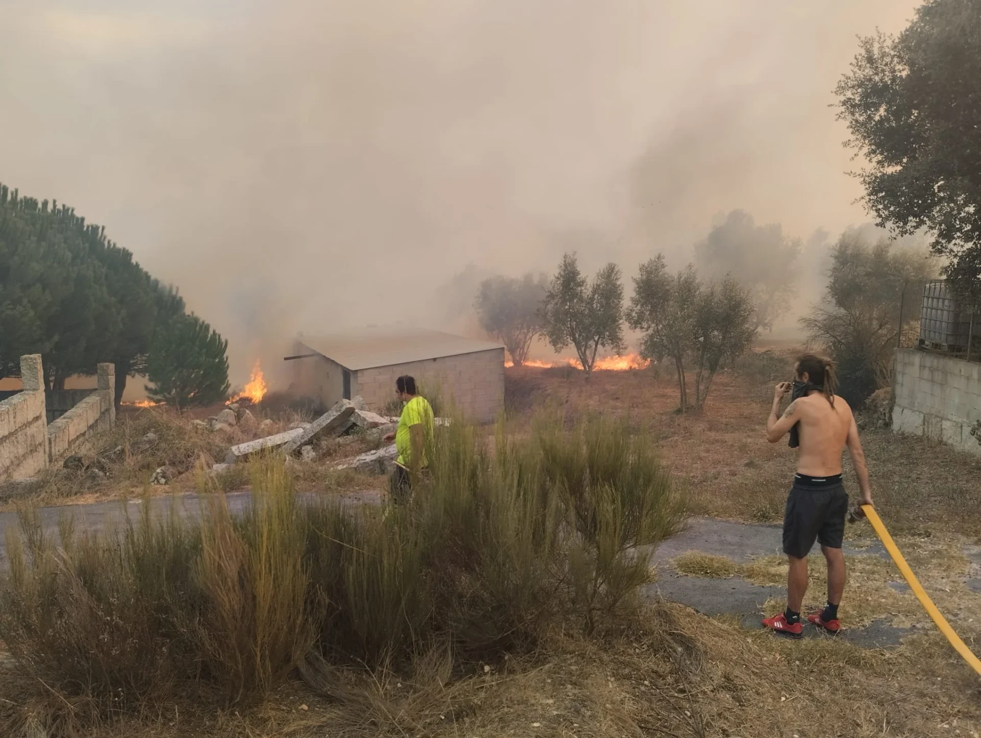 Incendio Vale De Madeiros