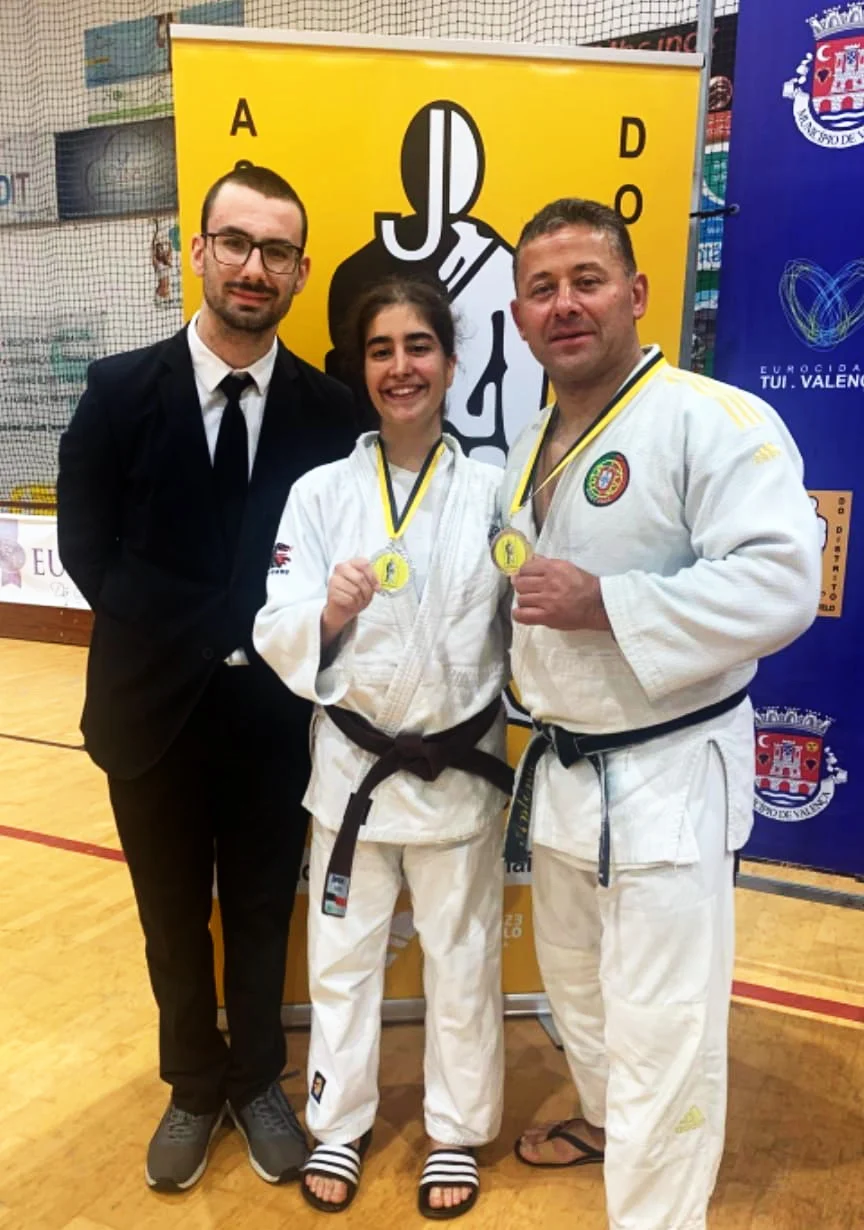 Judo Viseenses António Boloto E Maria Cunha Vice Campeões Zonais