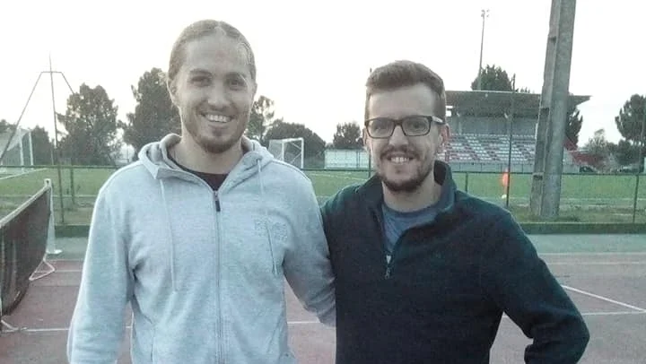 Dois Tenistas Do Distrito De Viseu Na Final De Ténis Open Nadal Ganho Por Mael Oliveira à Esquerda