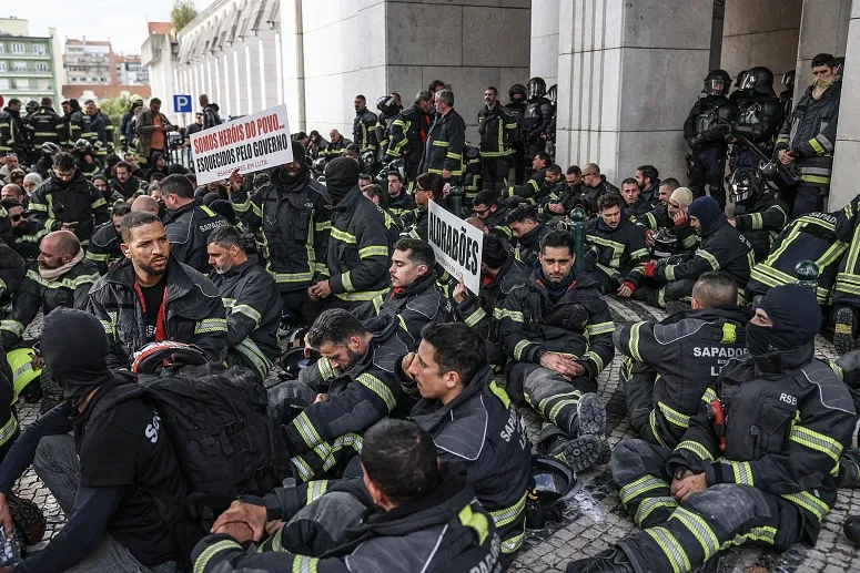 Bombeiros Manifest Lusa