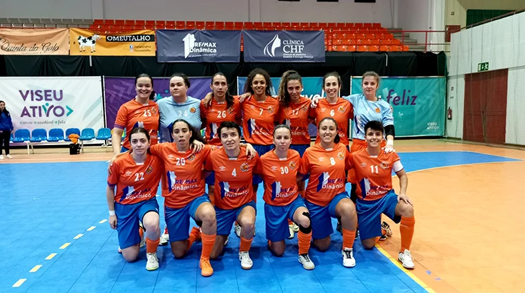 Futsal Feminino Equipa Do Viseu 2001 Sofreu Primeira Derrota Na Prova Foto 2001