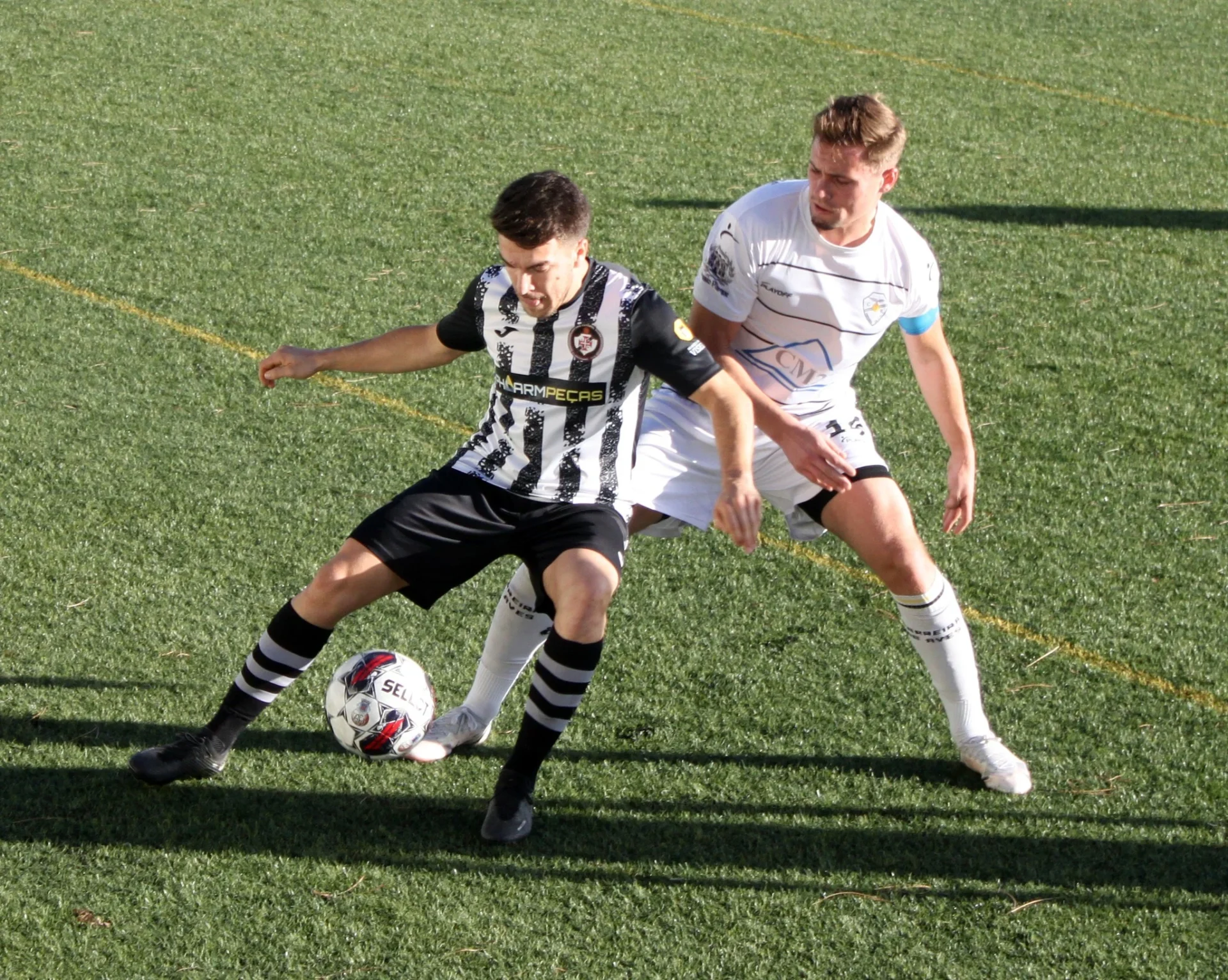 Lusitano Conquitou Um Ponto Em Ferreira De Aves Foto Luditano Fc