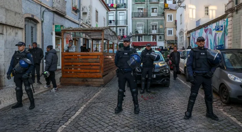 Operação Policial No Martim Moniz