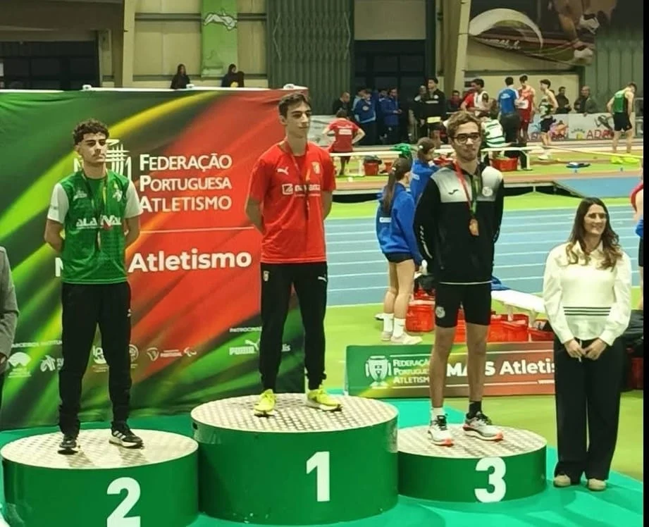 Gonçalo Carvalho Subiu Ao último Lugar Do Pódio Em Pombal Foto Lfc