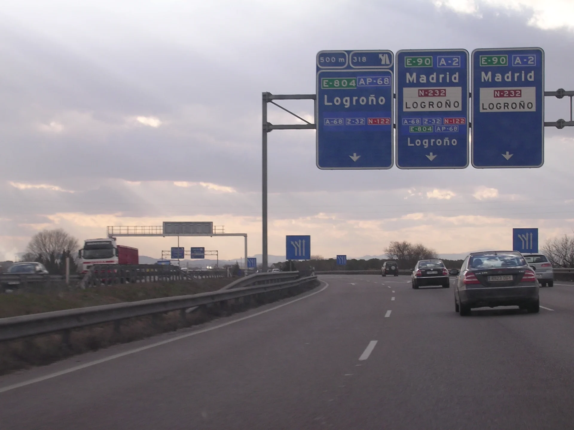 A 2 Autovia Del Nordeste En Zaragoza