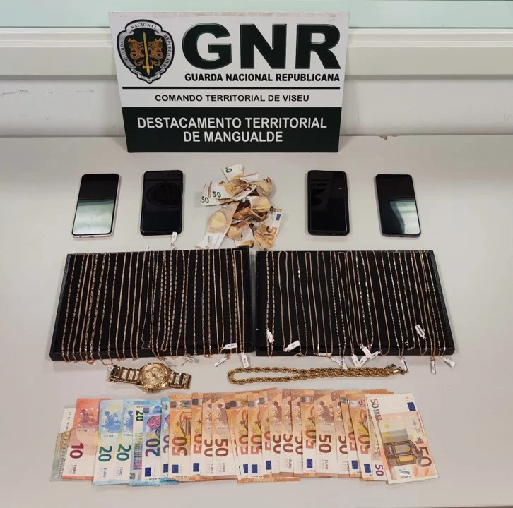 Gnr Viseu Prisão Preventiva Por Furto Em Ourivesaria