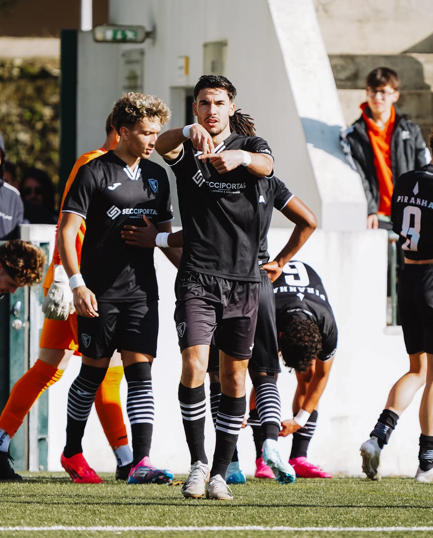 Juniores Apuramento De Campeão Académico Viseu Cd Tondela 2 Foto Avc